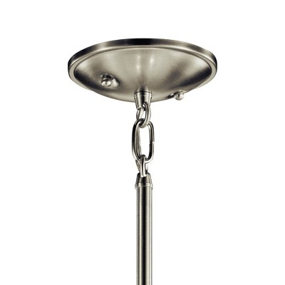 Shailene 14" Brushed Nickel Drum Ceiling Light