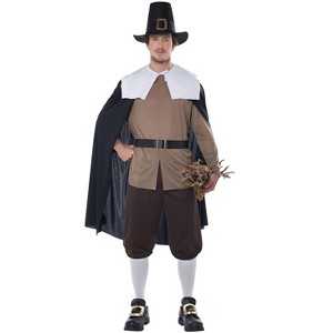 California Costumes Mayflower Pilgrim Man Men's Costume - 1 of 4