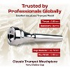 Denis Wick Heritage Classic Trumpet Mouthpiece Silver Plated, V-Type Backbore for Balanced Airflow and Tone - Trumpet Accessories - 4 of 4