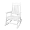 HYLEORY Oversized Outdoor Rocking Chair HDPE Rocking Chair with Cushion, Patio Rocking Chairs,Adirondack Chair for Porch - 3 of 4