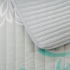 3Pcs Enya Comforter Set-Modern Floral Design All Season Down Alternative Bedding, Matching Shams - 3 of 4