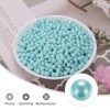 Unique Bargains No Hole ABS Round Faux Pearl for Vase Fillers DIY Home Decoration 1000 Pcs - 3 of 4
