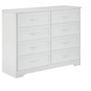 CAVINAS Modern 8 Drawers Dresser Chest of Drawers Closet Organizers and Storage with Metal Pulls for Living Room, Bedroom, Hallway - 4 of 4