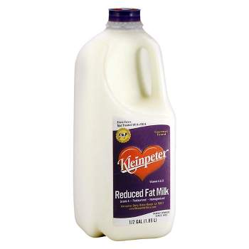 Kleinpeter Reduced Fat Milk - 0.5gal