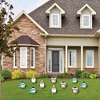 Big Dot of Happiness Holly Jolly Penguin - Penguin Lawn Decorations - Outdoor Holiday and Christmas Yard Decorations - 10 Piece - 2 of 4