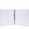 Paper Junkie 2-Pack 3-Ring Binders 1 inch Ring Pink Daily Planner Document Portfolio Organizer Gold Foil - 3 of 4