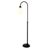 Hudson and Canal 70" Tall Floor Lamp with Glass Shade - 3 of 4