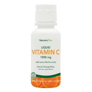 Vitamin C Liquid Orange-Travel Size by Nature's Plus  -  8 oz Liquid - 1 of 2