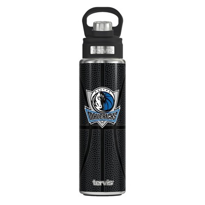 NBA Dallas Mavericks 24oz Leather Wide Mouth Water Bottle