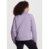 Avalanche Outdoor Super Soft Quilted Quarter Zip Sweatshirt Mock Neck Pullover with Pocket - 3 of 4