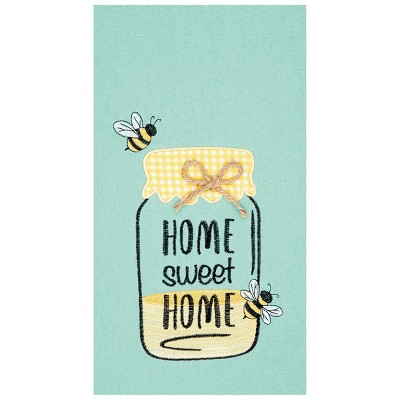 C&F Home Home Sweet Home Embroidered Cotton Kitchen Towel