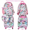 Heart Love Rolling Suitcase Set with Backpack, Neck Pillow, Water Bottle, and Luggage Tag - 4 of 4