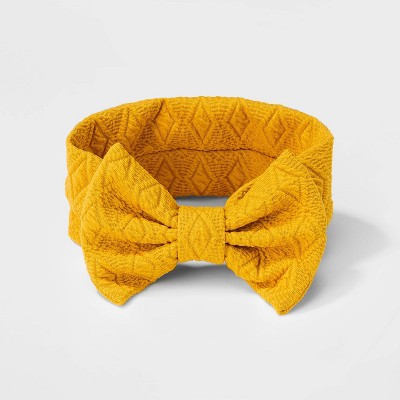 Baby Girls' Headwrap - Cloud Island™ Yellow