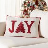 Joy Tree Pillow - Cream - 12"X20" - Safavieh - 2 of 4