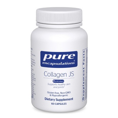 Pure Encapsulations Collagen JS - Skin & Joint Health* - 1,000 mg Hydrolyzed Biocell Collagen - Gluten Free & Non-GMO
