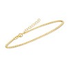 Pure Collection by Ross-Simons Italian 2mm 18kt Gold Vermeil Bead-Chain Anklet Size 9 - 3 of 4