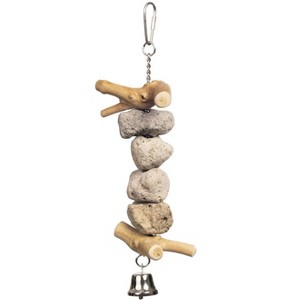 Prevue Pet Products Block Rock - Naturals Sound & Movement Bird Toy 60240 - 1 of 3