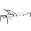 Modway Shore Outdoor Patio Aluminum Mesh Chaise - 4 of 4