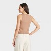 Women's Crewneck Cozy Knit Pullover Sweater Tank - A New Day™ - 2 of 3
