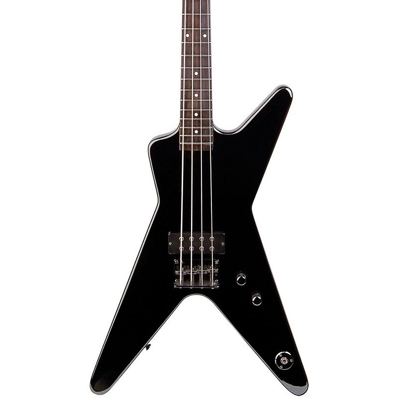 Dean ML Metalman 4-String Bass Guitar Black, 1 of 5
