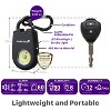 Fosmon Personal Alarm for Women, Self Defense Protection Keychain Safety Sound Siren 125DB with Strobe Light LED Flashlight Carabiner, SOS Emergency - 3 of 4