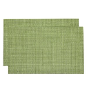 Unique Bargains PVC Heat Resistant Washable Non-slip Placemat - 1 of 4