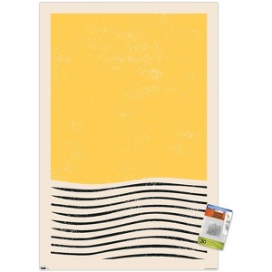 Trends International Geometric - Yellow Unframed Wall Poster Prints - 1 of 4