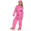 Barbie Fleece Pajama Coverall and Sleep Mask PJs Set - 3 of 4