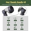 Vego Garden 9 Pattern Garden Spray Hose Nozzle - 3 of 4