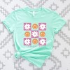 Simply Sage Market S.W.Smiley Retro Smiley Face Short Sleeve Tee - XL - Mint - 3 of 4