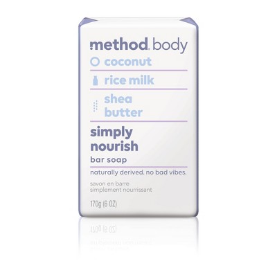 Photo 1 of Method Bar Soap Simply Nourish - 6oz
 2 pack 