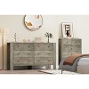 6 Drawer Dresser for Bedroom, Modern Double Dresser Organizer with Storage Drawers - 4 of 4