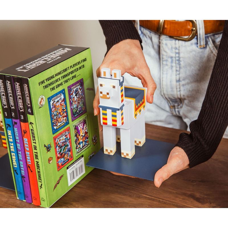 Ukonic Minecraft 6-Inch Llama Bookends | Set of 2, 5 of 7