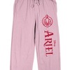 Disney Princess Ariel Women’s Cradle Pink Sleep Pajama Pants - 2 of 4
