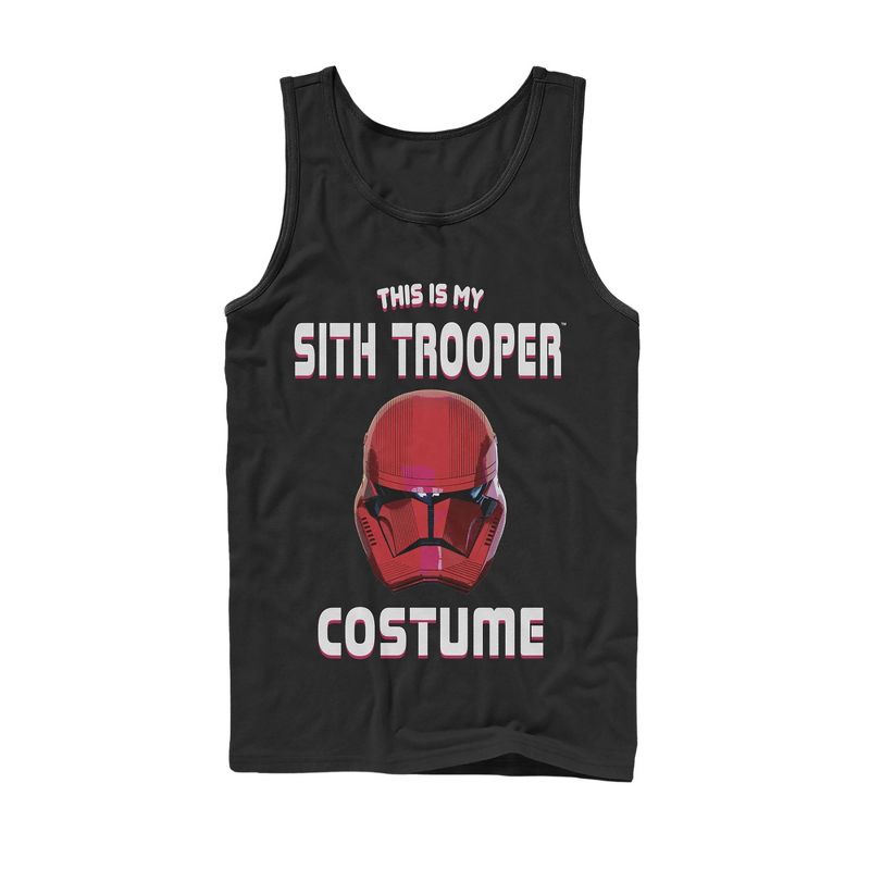 Men's Star Wars: The Rise of Skywalker Halloween Sith Trooper Costume Tank Top, 1 of 5