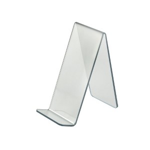 Azar Displays 4"W x 8"D x 8.75"H Easel Display. Front Lip: 1.75"H, 10-Pack - 1 of 4