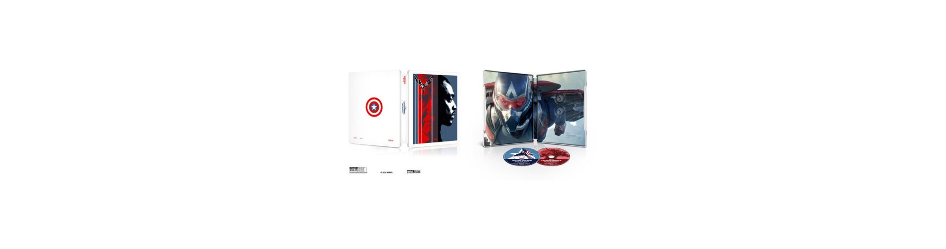 Captain America: Brave New World (4K Ultra HD + Blu-ray + Digital Copy) (Steelbook) (4K/UHD)