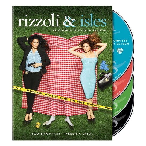 Rizzoli Isles The Complete Fourth Season Dvd Target