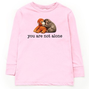 You Are Not Alone Punch the Monkey - Youth Long Sleeve Graphic T