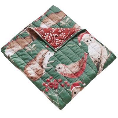 Greenland Home Fashions 2404BTHR Willow Throw Accessory, 50X60 Inch