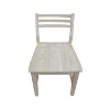 International Concepts Set of Two Aspen Slat Chairs - 2 of 4