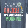 Women's - SpongeBob SquarePants - Oh Joy It's Christmas Morning Short Sleeve Graphic T-Shirt - 2 of 4