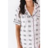 Women's Notch Collar Pajama Set | Mama's Girl | Mother's Day | Charlie Lou Baby - 4 of 4