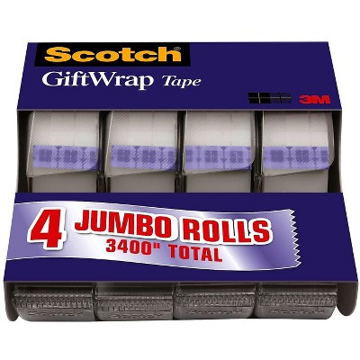 Scotch Gift Wrap Tape with Dispenser 3/4 x 23.61 yds. 415