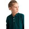 French Toast School Uniform Co-Ed Long Sleeve Pique Polo - 3 of 3