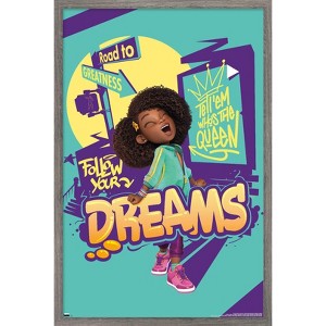 Trends International Karma's World - Follow Your Dreams Framed Wall Poster Prints - 1 of 4