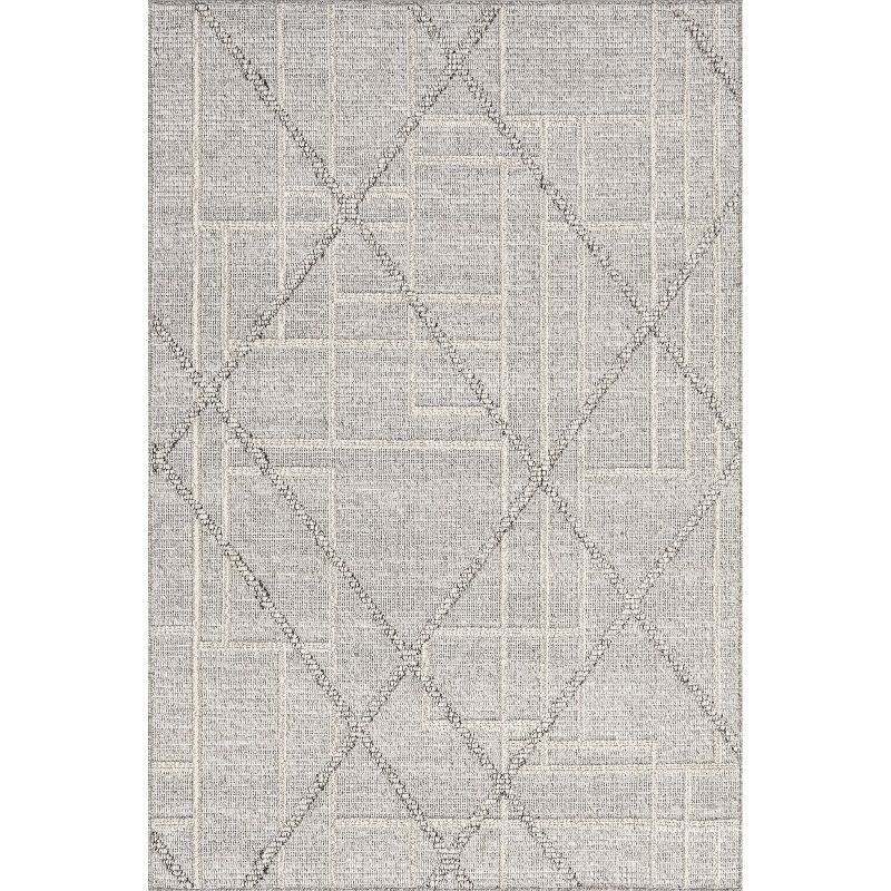 nuLOOM Crissy Contemporary High-Low Indoor/Outdoor Area Rug, 1 of 11