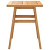 vidaXL Side Table, 17.7"x17.7"x23.6", Solid Wood Acacia - 3 of 4