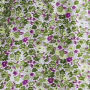 olive green blooming ditsy