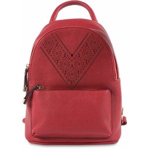 Pavilion Gift Company - Crimson Ali - 9" x 11.5" Backpack Handbag - Handbags - 1 of 4
